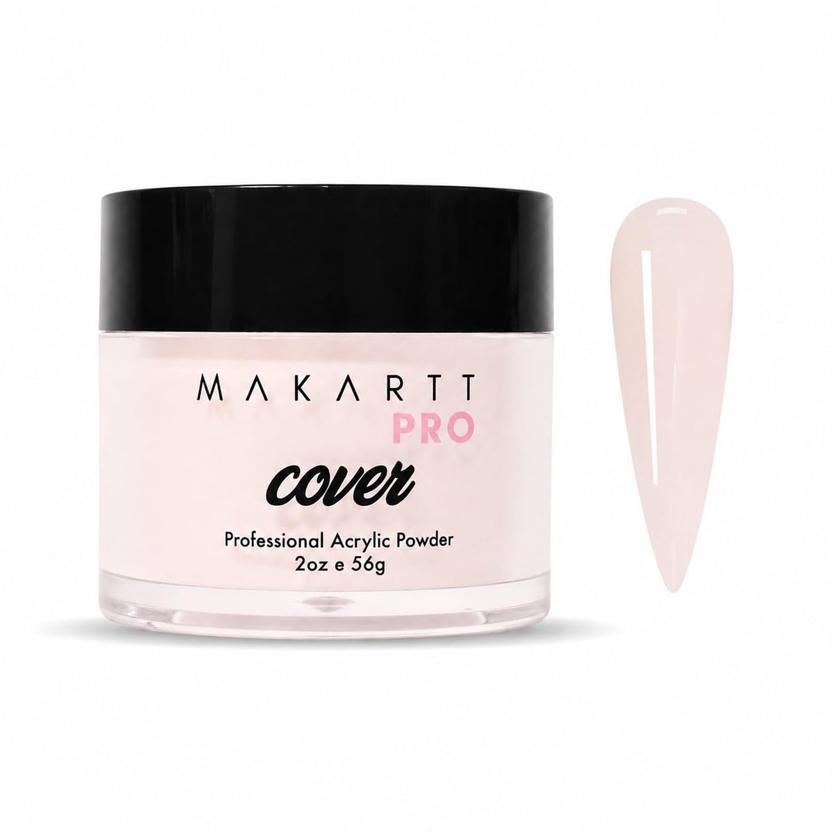 MakarttPro jar front view showing Nectar Blush and professional packaging benefit