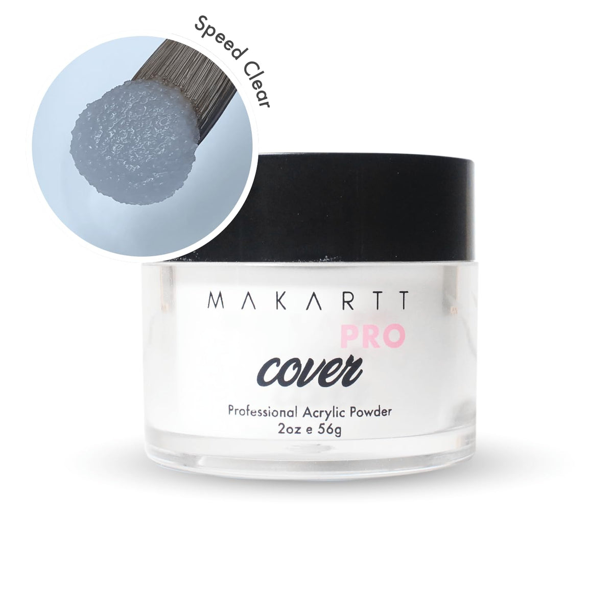 MakarttPro close-up of powder texture illustrating buttery, fine-milled benefit