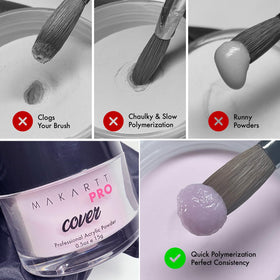 MakarttPro jars beside a coin showing 0.5oz scale for salon inventory planning