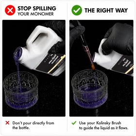 MakarttPro bottle on salon station with brushes showing professional atmosphere benefit