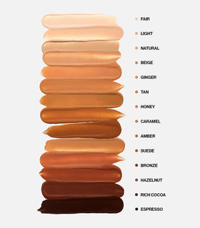 MAKE arm swatch blending to show natural sheer coverage