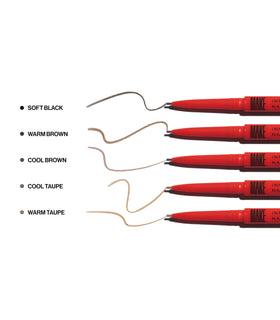 MAKE nano brow held in hand to show length and travel-friendly size