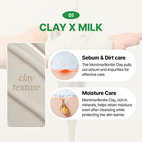MAKEP:REM micro-fine clay particles macro showing pore detox benefit