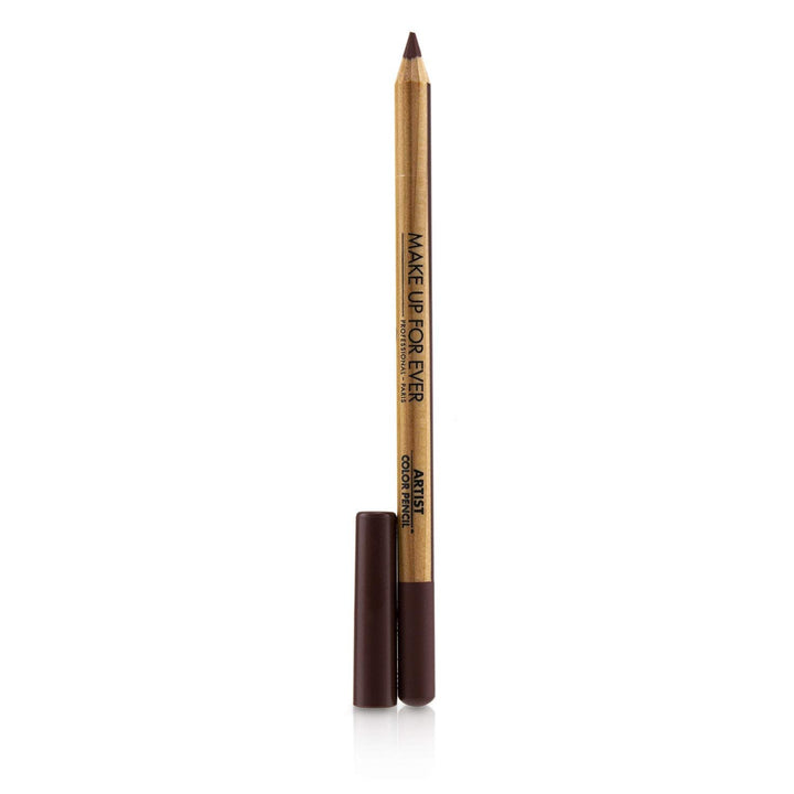 Make Up For Ever Artist Color Pencil 708 Earth front packaging showing shade and size for quick identification