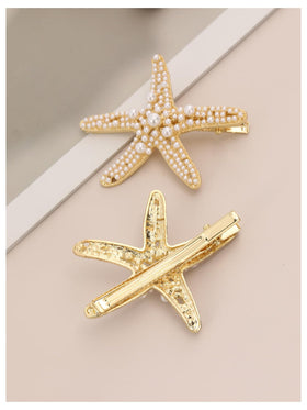 MakeMeChic side profile of the barrette clasp illustrating secure hold and low weight