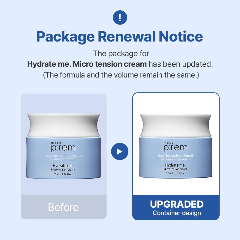 MAKE P:REM open jar showing jelly gel texture that absorbs quickly for hydrated skin