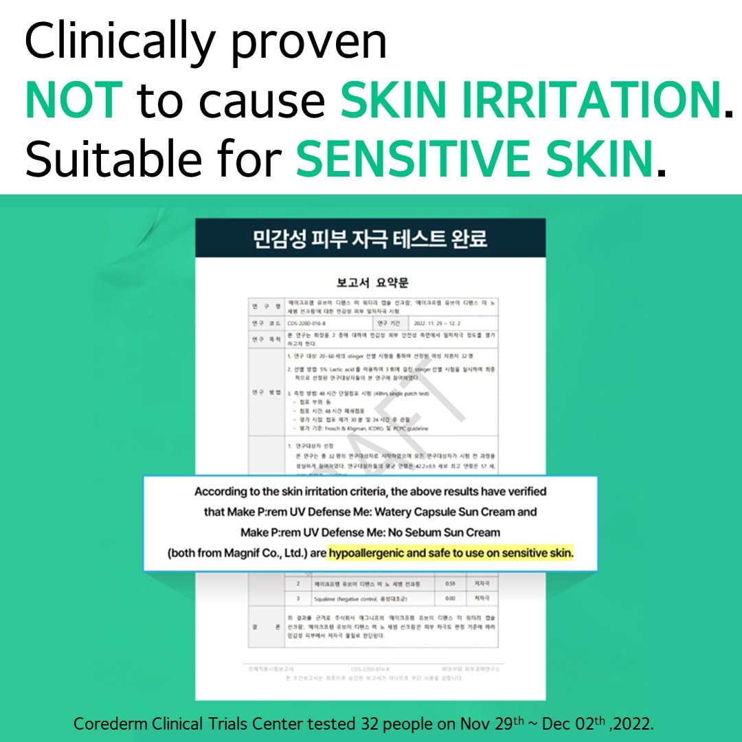 MAKE P:REM product label showing ingredient highlights and reef-safe benefit