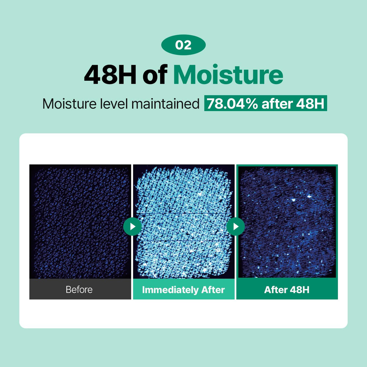 MAKE P:REM pump application on hand demonstrating spreadability and lightweight feel