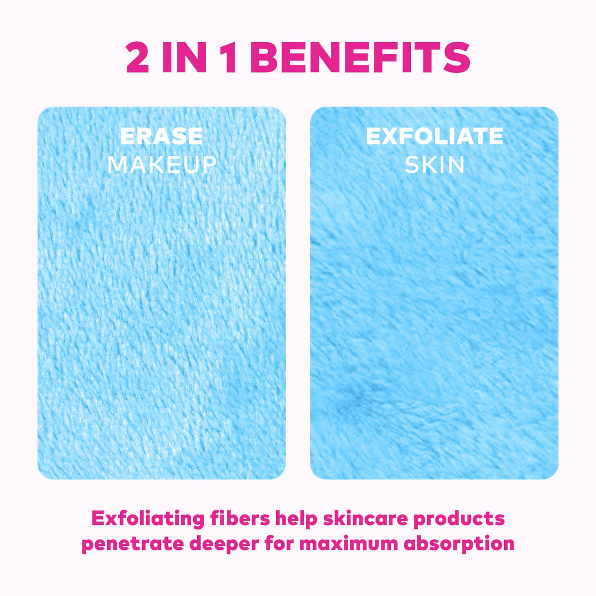 MakeUp Eraser full seven-pad set displayed for weekly rotation convenience