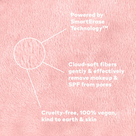 MakeUp Eraser in use removing waterproof mascara effectively
