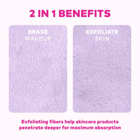 MakeUp Eraser seven pads arranged to show full set and reusable eco advantage
