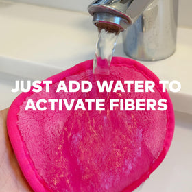 MakeUp Eraser long-fiber detail for gentle exfoliation and smoother skin
