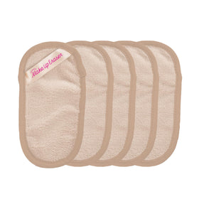MakeUp Eraser front packaging Sweet Cream shows five compact cloths, easy storage benefit