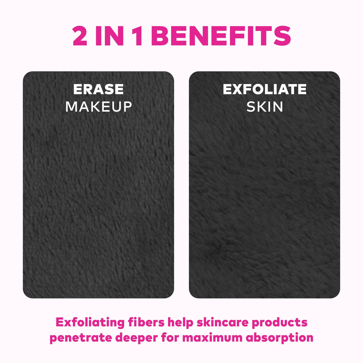 MakeUp Eraser next to smartphone to show Mini PRO size and portability benefit