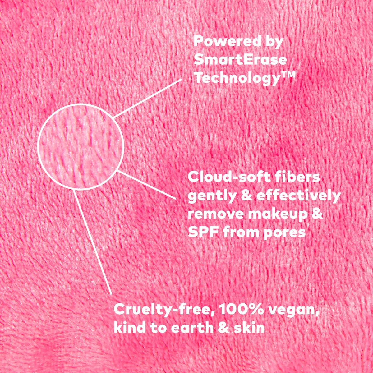 MakeUp Eraser held in hand showing size and travel-friendly benefit