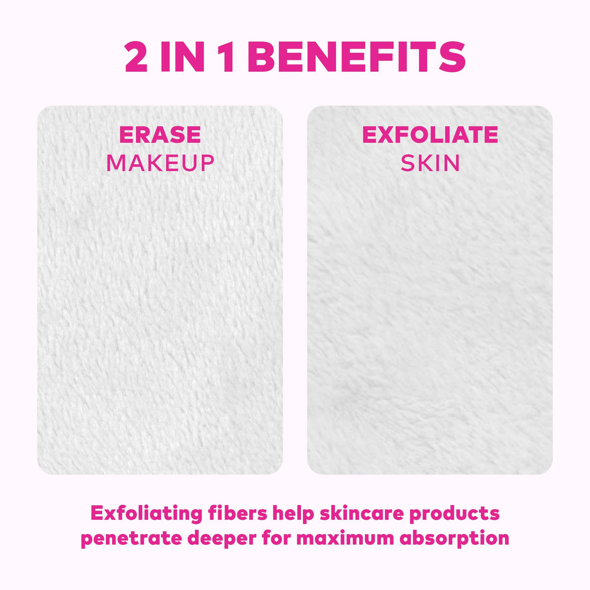 MakeUp Eraser removing waterproof mascara with just water for effective cleansing