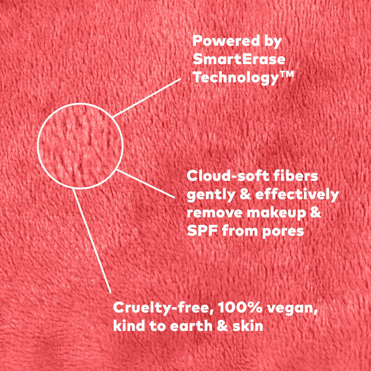 MakeUp Eraser removing waterproof mascara demonstrating effective makeup removal