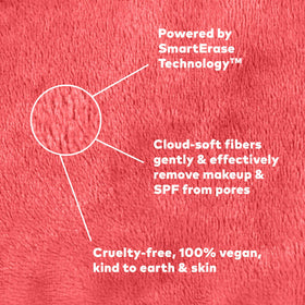 MakeUp Eraser removing waterproof mascara demonstrating effective makeup removal
