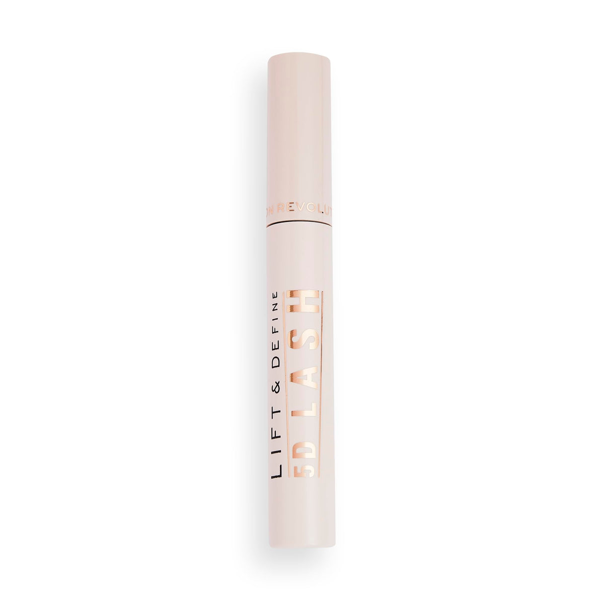 Makeup Revolution tube in hand showing compact 0.47 fl oz size for travel convenience