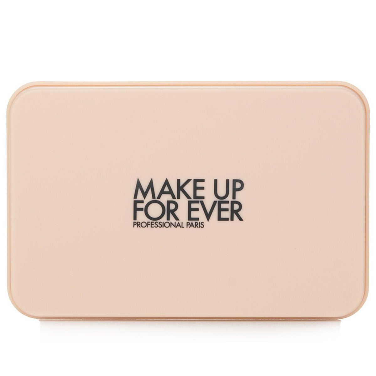 Make Up For Ever compact next to coin showing 0.38 oz travel-friendly size
