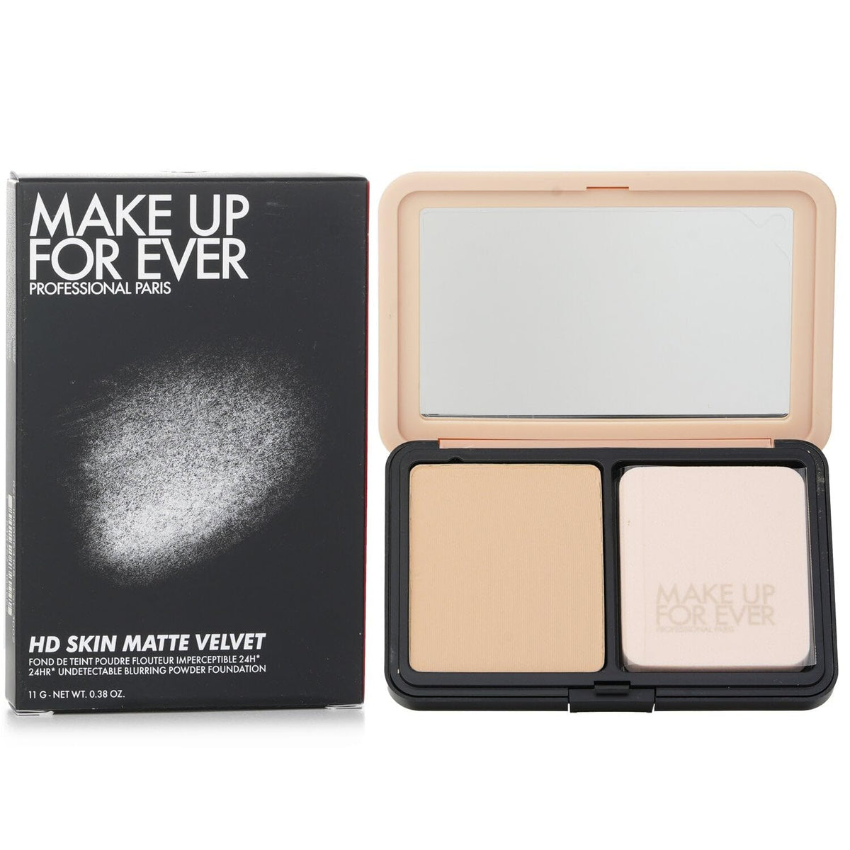 Make Up For Ever swatch on arm demonstrating shade 1N10 for fair neutral tones