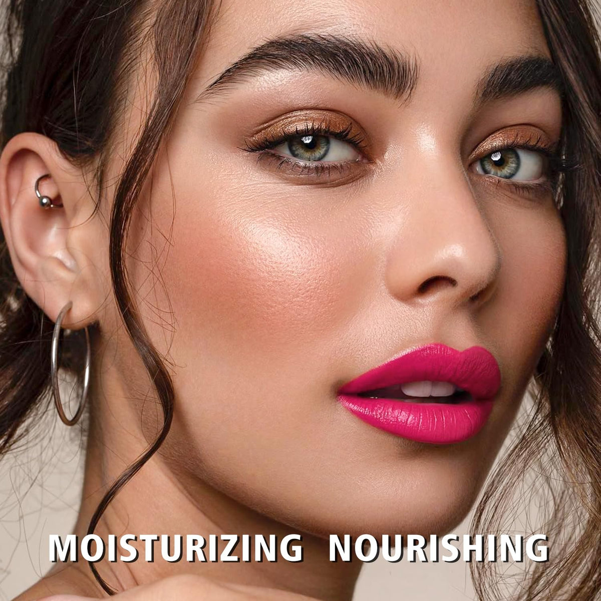 MAKI YIKA lipstick stick gliding for easy application and precise coverage