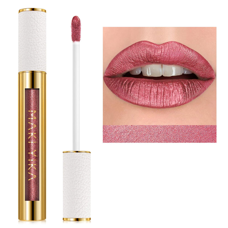 MAKI YIKA front packaging showing elegant glitter tube and brand name benefit gift-ready