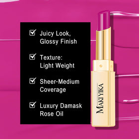 MAKI YIKA closeup of applicator tip highlighting precise glide and even coverage