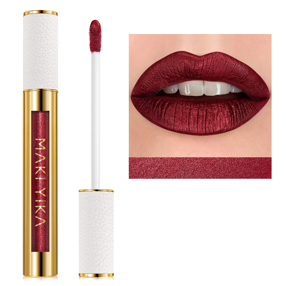 MAKI YIKA front packaging showing metallic tube and luxury design benefit gift-ready