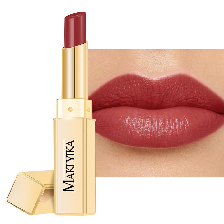 MAKI YIKA front packaging showing mauve pop shade and glossy finish