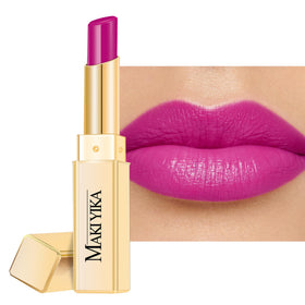 MAKI YIKA front packaging showing Rose Love purple tint and glossy finish benefit