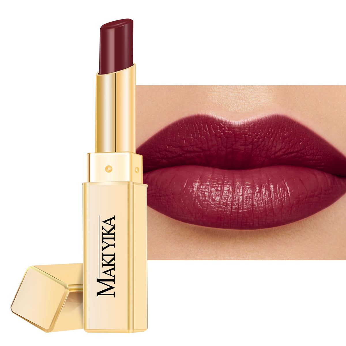 MAKI YIKA front tube showing Maduro Brown shade and polished look
