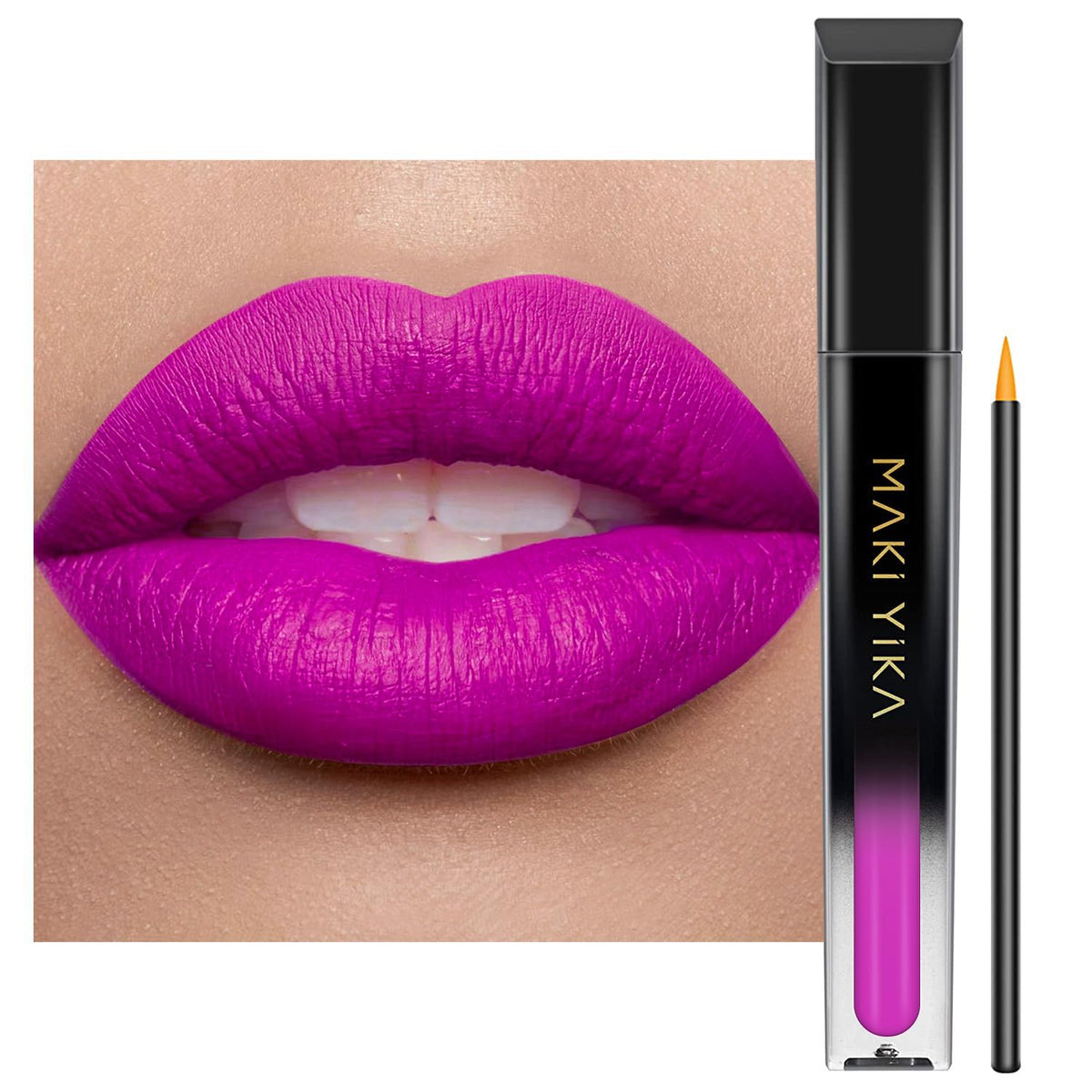 MAKI YIKA front tube showing hot pink shade and bold color