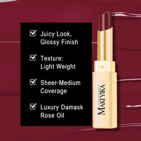 MAKI YIKA lipstick in handbag ready for quick touch-ups and convenience