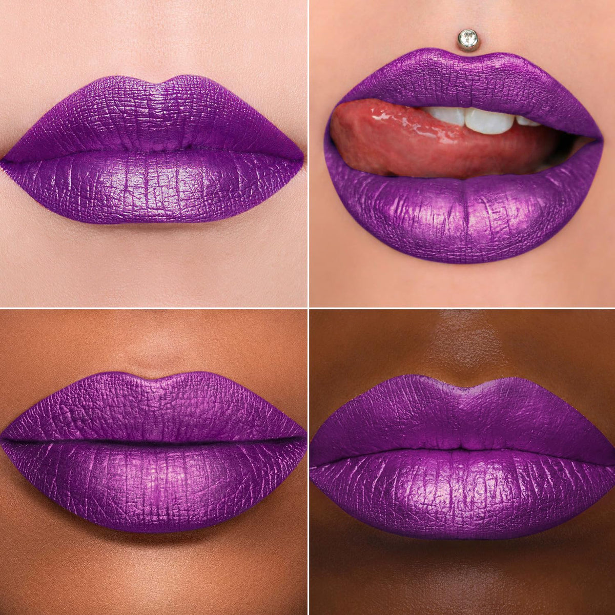 MAKI YIKA applicator showing creamy texture and even payoff benefit