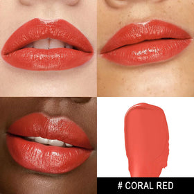MAKI YIKA close-up of lipstick texture highlighting creamy hydration