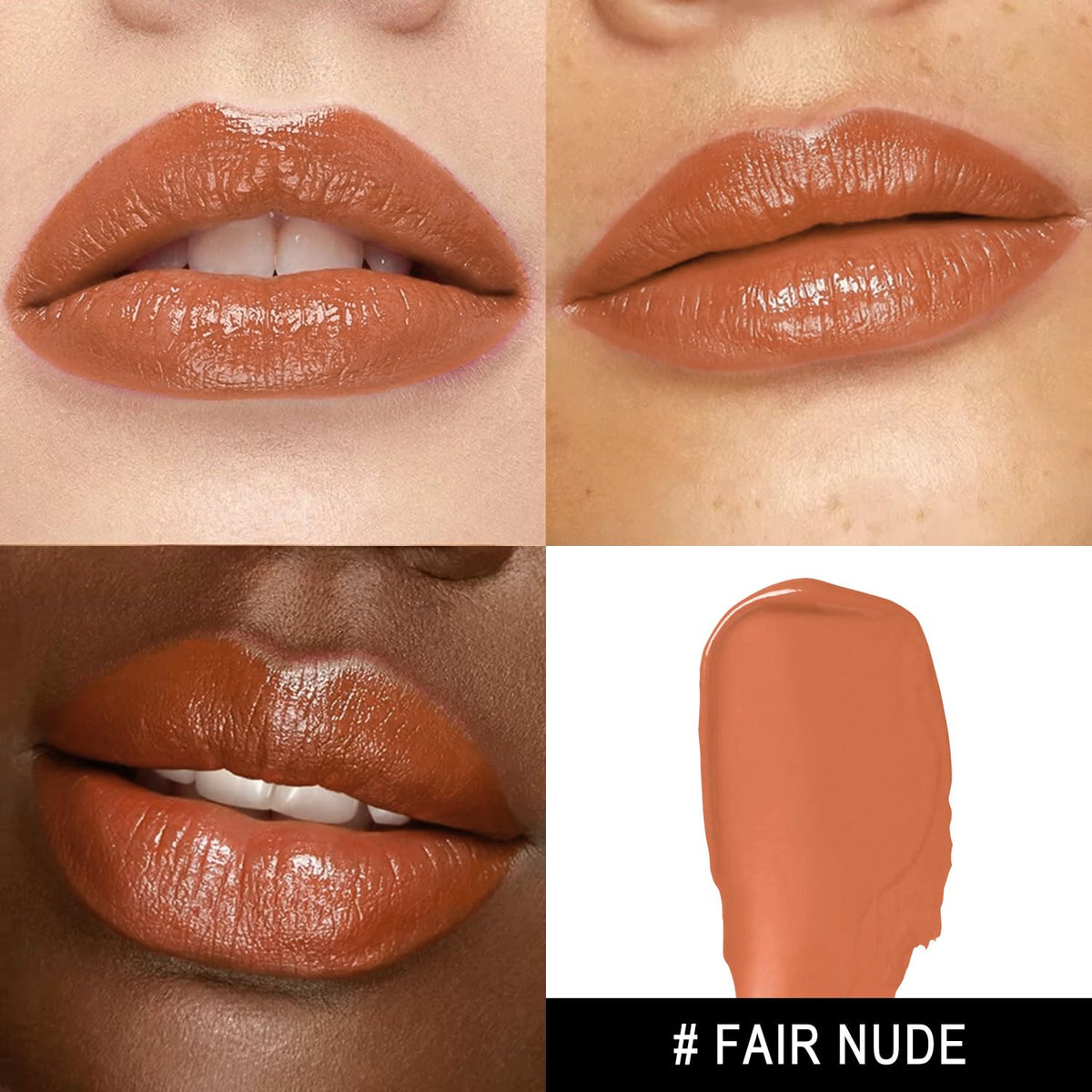 MAKI YIKA cap open with lipstick twist-up demonstrating smooth application benefit: precise control