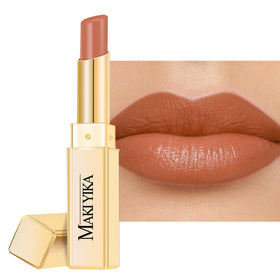 MAKI YIKA front tube showing fair nude shade and sleek packaging benefit: easy storage