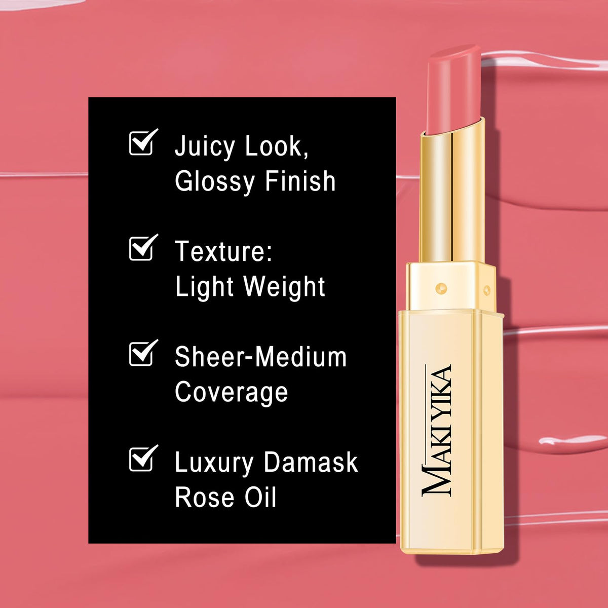 MAKI YIKA open tube with visible label highlighting ingredients and benefits