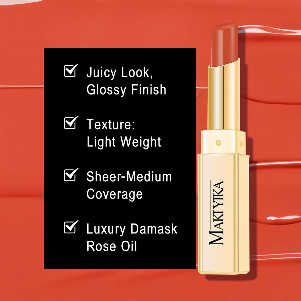 MAKI YIKA packaging label detail highlighting ingredients and vegan claim