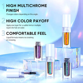 MAKI YIKA under stage lighting revealing intense chameleon shimmer, great for performances