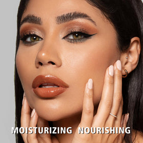 MAKI YIKA swatch on skin Milk Brown demonstrating buildable color payoff