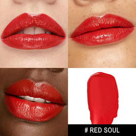 MAKI YIKA texture close-up swatch showing creamy glossy finish and hydration