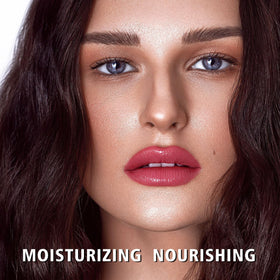 MAKI YIKA creamy texture swirl demonstrating smooth glide and moisturizing feel benefit