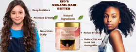 Before and after hair comparison with MAKOF BEAUTY showing reduced frizz