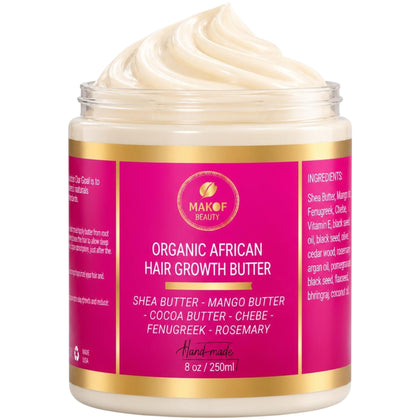 MAKOF BEAUTY front jar view showing product and easy use