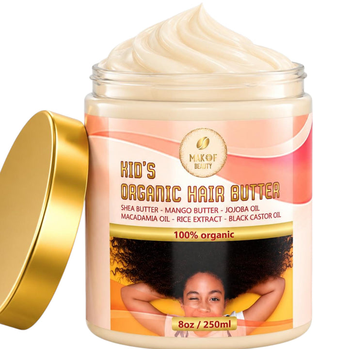 MAKOF BEAUTY jar front packaging showing product and gentle formula benefit