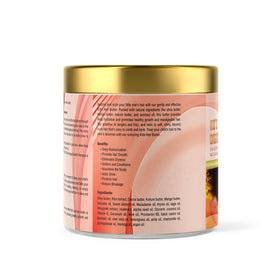 Child with MAKOF BEAUTY applied smoothing tangles and easing combing