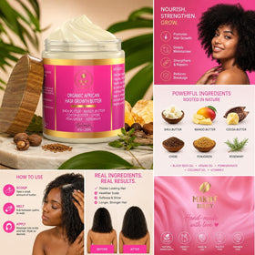 MAKOF BEAUTY label detail highlighting clean, natural formulation
