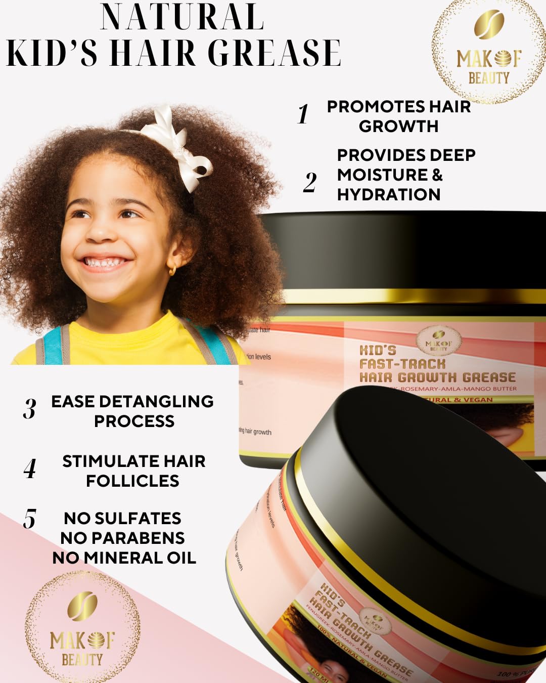 MAKOF BEAUTY open jar texture close-up highlighting creamy, non-greasy consistency